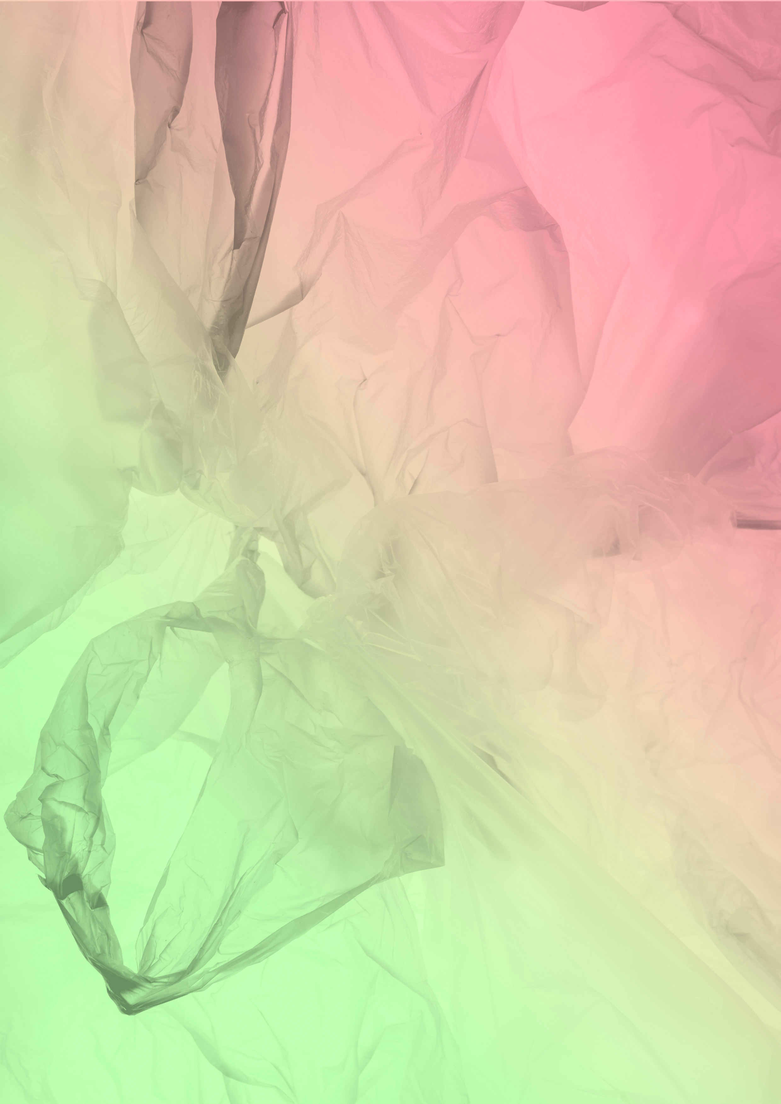 Image de décoration abstraite dans avec un dégradé du vert au rose.