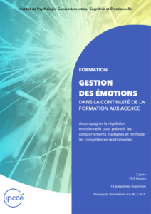Couverture du programme de la formation Gestion des émotions (ACCE)